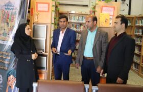 بازدید شهردار و شورا از کتابخانه شهید آذریار شهر بهارستان