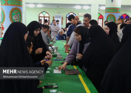 گزارش تصویری از انتخابات چهاردهمین دوره ریاست جمهوری در بوشهر