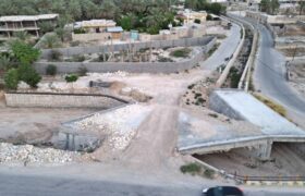پیشرفت ۵۰ درصدی احداث دستک پل خیابان نخلستان+تصاویر هوایی