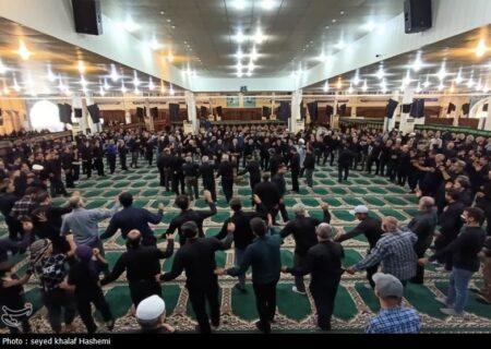 تجمع بزرگ عزاداران بوشهری روز عاشورای حسینی