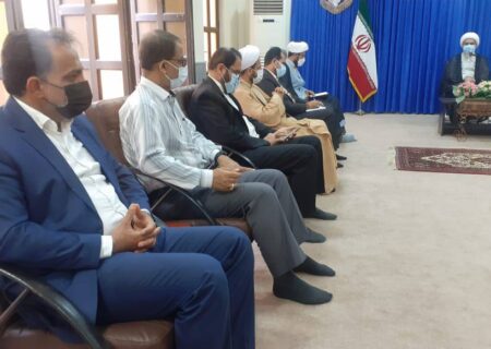 دیدار رئیس شورای اسلامی شهرستان جم با نماینده ولی فقیه در استان بوشهر