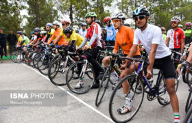 همایش بزرگ دوچرخه سواری در شهر بهارستان برگزار می‌گردد