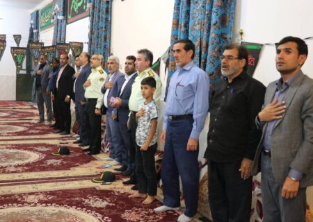 مراسم بزرگداشت سالگرد ارتحال امام خمینی(ره) در شهر بهارستان برگزار شد+تصاویر