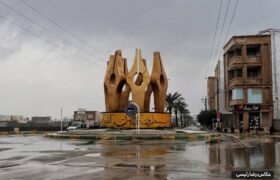 گزارش تصویری/روز بارانی شهر بهارستان